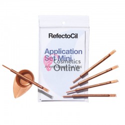 Set pentru aplicat vopsea gene si sprancene (5 boluri+5 pensule), Refectocil Mini Set Gold, art RE057671